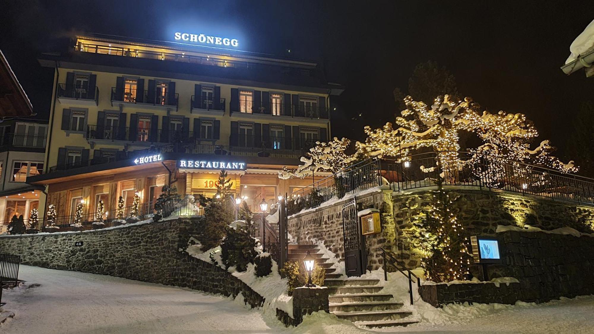 Hotel Schoenegg Wengen Dış mekan fotoğraf