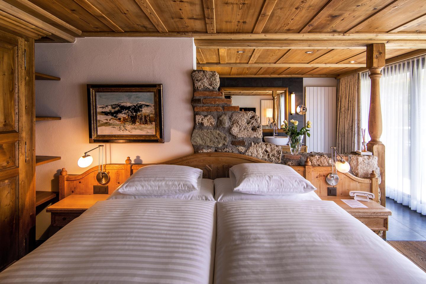 Hotel Schoenegg Wengen Oda fotoğraf